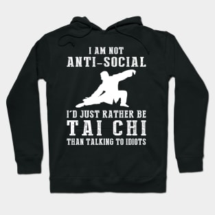 Flowing with Humor - Embrace the Tai Chi Vibes! Hoodie